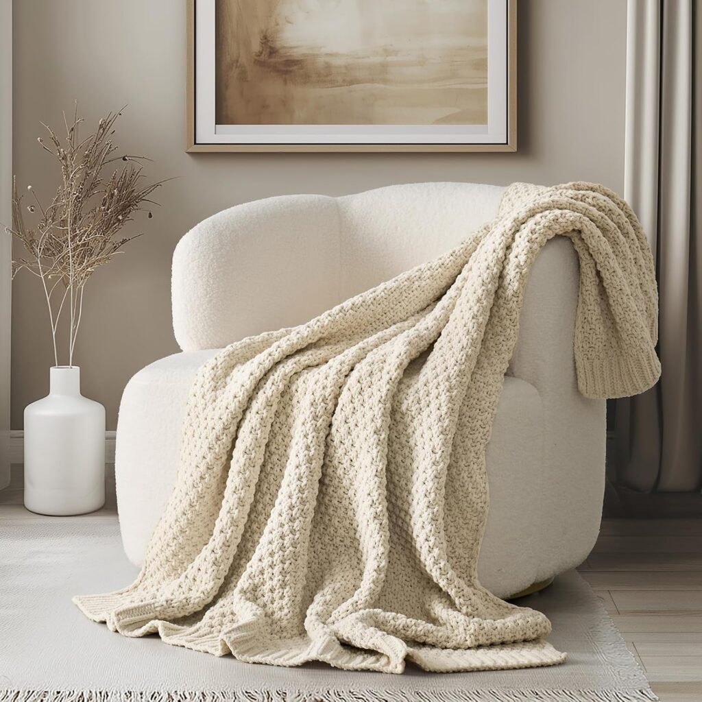 cozy socks and throws