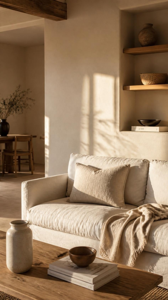 Begin With Warm, Natural Colors
